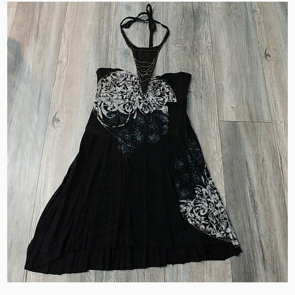 RARE! Free People Mini Dress Size Small - Picture 7 of 7